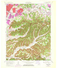 Valley Station Kentucky Historical topographic map, 1:24000 scale, 7.5 X 7.5 Minute, Year 1960