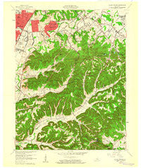Valley Station Kentucky Historical topographic map, 1:24000 scale, 7.5 X 7.5 Minute, Year 1960