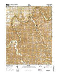 Valley View Kentucky Current topographic map, 1:24000 scale, 7.5 X 7.5 Minute, Year 2016