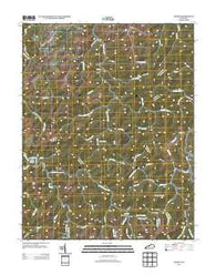 Varney Kentucky Historical topographic map, 1:24000 scale, 7.5 X 7.5 Minute, Year 2013