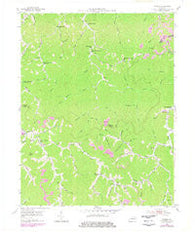 Varney Kentucky Historical topographic map, 1:24000 scale, 7.5 X 7.5 Minute, Year 1954