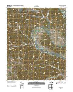 Vernon Kentucky Historical topographic map, 1:24000 scale, 7.5 X 7.5 Minute, Year 2013