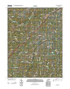 Verona Kentucky Historical topographic map, 1:24000 scale, 7.5 X 7.5 Minute, Year 2013