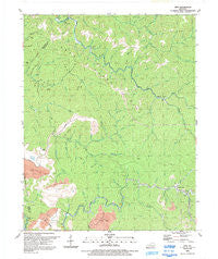 Vest Kentucky Historical topographic map, 1:24000 scale, 7.5 X 7.5 Minute, Year 1992