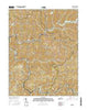 Vicco Kentucky Current topographic map, 1:24000 scale, 7.5 X 7.5 Minute, Year 2016