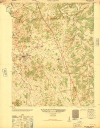 Vine Grove Kentucky Historical topographic map, 1:24000 scale, 7.5 X 7.5 Minute, Year 1946