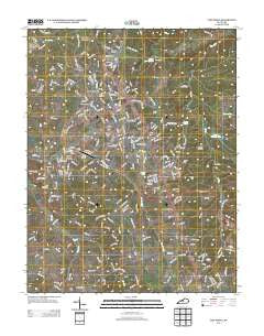 Vine Grove Kentucky Historical topographic map, 1:24000 scale, 7.5 X 7.5 Minute, Year 2013