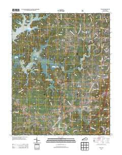 Vox Kentucky Historical topographic map, 1:24000 scale, 7.5 X 7.5 Minute, Year 2013