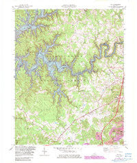 Vox Kentucky Historical topographic map, 1:24000 scale, 7.5 X 7.5 Minute, Year 1979