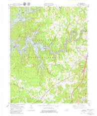 Vox Kentucky Historical topographic map, 1:24000 scale, 7.5 X 7.5 Minute, Year 1979