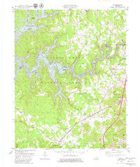 Vox Kentucky Historical topographic map, 1:24000 scale, 7.5 X 7.5 Minute, Year 1979