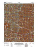 Waddy Kentucky Historical topographic map, 1:24000 scale, 7.5 X 7.5 Minute, Year 2010