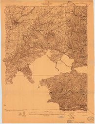 Waddy Kentucky Historical topographic map, 1:48000 scale, 15 X 15 Minute, Year 1923