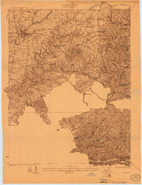 Waddy Kentucky Historical topographic map, 1:48000 scale, 15 X 15 Minute, Year 1923