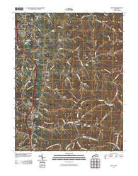 Walton Kentucky Historical topographic map, 1:24000 scale, 7.5 X 7.5 Minute, Year 2010