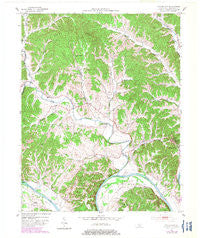 Waterview Kentucky Historical topographic map, 1:24000 scale, 7.5 X 7.5 Minute, Year 1953