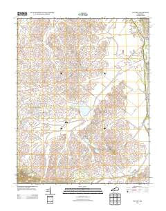 Waverly Kentucky Historical topographic map, 1:24000 scale, 7.5 X 7.5 Minute, Year 2013