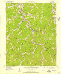 Wayland Kentucky Historical topographic map, 1:24000 scale, 7.5 X 7.5 Minute, Year 1954