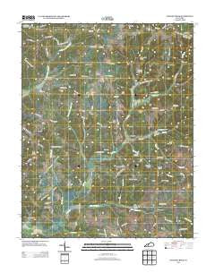 Welchs Creek Kentucky Historical topographic map, 1:24000 scale, 7.5 X 7.5 Minute, Year 2013