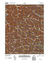 Wesleyville Kentucky Historical topographic map, 1:24000 scale, 7.5 X 7.5 Minute, Year 2010