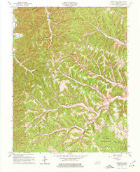 Wesleyville Kentucky Historical topographic map, 1:24000 scale, 7.5 X 7.5 Minute, Year 1962