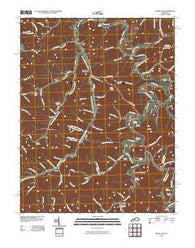 White Oak Kentucky Historical topographic map, 1:24000 scale, 7.5 X 7.5 Minute, Year 2010
