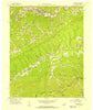 Whitesburg Kentucky Historical topographic map, 1:24000 scale, 7.5 X 7.5 Minute, Year 1954