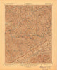 Whitesburg Kentucky Historical topographic map, 1:62500 scale, 15 X 15 Minute, Year 1915