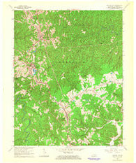Whitley City Kentucky Historical topographic map, 1:24000 scale, 7.5 X 7.5 Minute, Year 1963