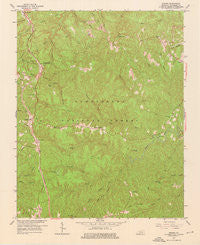 Wiborg Kentucky Historical topographic map, 1:24000 scale, 7.5 X 7.5 Minute, Year 1963