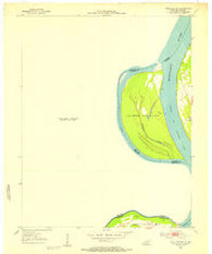 Wickliffe SW Missouri Historical topographic map, 1:24000 scale, 7.5 X 7.5 Minute, Year 1951