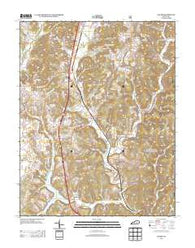 Wildie Kentucky Historical topographic map, 1:24000 scale, 7.5 X 7.5 Minute, Year 2013
