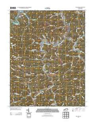 Willard Kentucky Historical topographic map, 1:24000 scale, 7.5 X 7.5 Minute, Year 2013