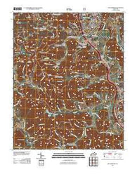 Williamsburg Kentucky Historical topographic map, 1:24000 scale, 7.5 X 7.5 Minute, Year 2010