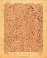 Williamson Kentucky Historical topographic map, 1:62500 scale, 15 X 15 Minute, Year 1915