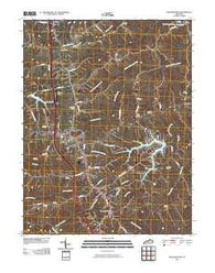 Williamstown Kentucky Historical topographic map, 1:24000 scale, 7.5 X 7.5 Minute, Year 2010