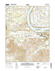 Wilson Kentucky Current topographic map, 1:24000 scale, 7.5 X 7.5 Minute, Year 2016