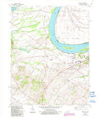 Wilson Kentucky Historical topographic map, 1:24000 scale, 7.5 X 7.5 Minute, Year 1981