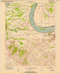 Wilson Kentucky Historical topographic map, 1:24000 scale, 7.5 X 7.5 Minute, Year 1952