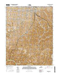 Winchester Kentucky Current topographic map, 1:24000 scale, 7.5 X 7.5 Minute, Year 2016