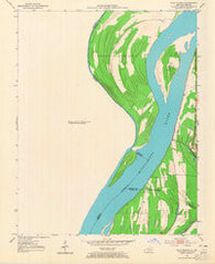 Wolf Island Missouri Historical topographic map, 1:24000 scale, 7.5 X 7.5 Minute, Year 1951