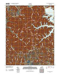 Wolf Creek Dam Kentucky Historical topographic map, 1:24000 scale, 7.5 X 7.5 Minute, Year 2010
