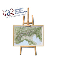 Buy map The Alps Raised Relief 67 x 97 cm