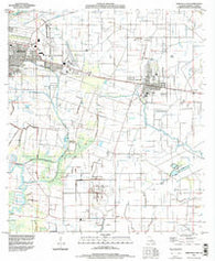 Abbeville East Louisiana Historical topographic map, 1:24000 scale, 7.5 X 7.5 Minute, Year 1994