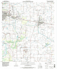 Abbeville East Louisiana Historical topographic map, 1:24000 scale, 7.5 X 7.5 Minute, Year 1994