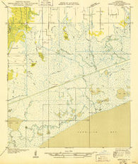 Abbeville SE Louisiana Historical topographic map, 1:31680 scale, 7.5 X 7.5 Minute, Year 1932