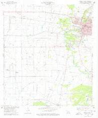 Abbeville West Louisiana Historical topographic map, 1:24000 scale, 7.5 X 7.5 Minute, Year 1975