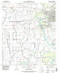 Abbeville West Louisiana Historical topographic map, 1:24000 scale, 7.5 X 7.5 Minute, Year 1994