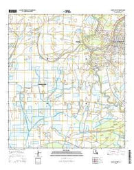 Abbeville West Louisiana Current topographic map, 1:24000 scale, 7.5 X 7.5 Minute, Year 2015