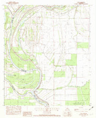 Acme Louisiana Historical topographic map, 1:24000 scale, 7.5 X 7.5 Minute, Year 1982